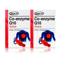 오리진에이 코엔자임 Q10 60정+사은품 증정, 2개, 510mg 60정
