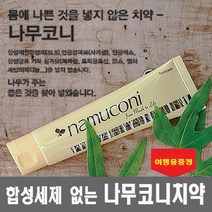 프리미엄 나무코니치약 125g 편백오일 좋은치약 무불소 항암, 본품 2개+ 여행용 2개