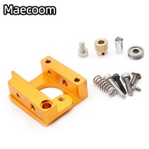날인기 유통기한 마킹기 Makerbot 1.75mm 필라멘트 3D 프린터 용 알루미늄 합금 블록 MK8 압출기 부품 오른, 01 MK8 Left