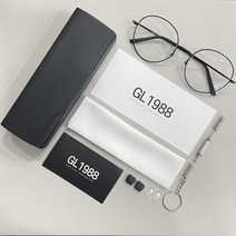 안경사가 직접 만든 블루라이트차단안경 맞춤 근적외선차단 GL1988, 54, 블루+근적외선차단코팅, 브라운