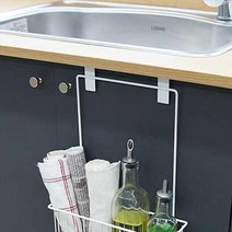 [주부만세]쓱 걸어서 편리하게 쓰는 모던베이직 다용도 선반##*boba3407, 단일옵션