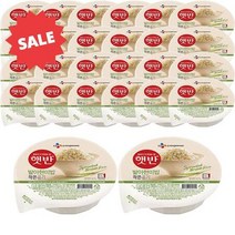 햇반 발아현미밥 작은공기 130g X 12개 즉석밥, 상세페이지 참조