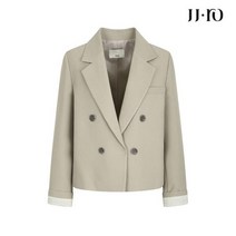 JJ지고트 JJ.ro 더블 버튼 장식 숏 재킷 GLAA0JKJ1