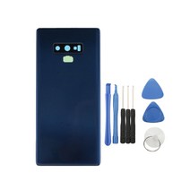JC 삼성 Galaxy Note 9 N960 용 뒷문 유리 커버 배터리 하우징, 6.3 × 2.76 인치, 블루