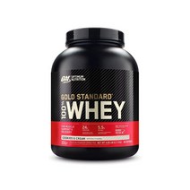 옵티멈 골드스탠다드웨이 쿠키 앤 크림 2.11kg 단백질 유청 프로틴 파우더 보충제 쉐이크, 1개, 기본