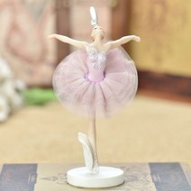 씽로드 핑크 소녀 발레리나 발레 모형 장식 인테리어 소품 발레 인형 학원 교습소 강연 웨딩 선물, 6901