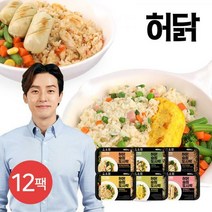 허닭 슬림도시락 6종 12팩, 03. 새우볶음밥 슬림도시락 12팩