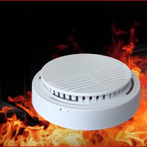 12V 연기 경보 센서 유선 가스 누출 감지기 알람 홈 공장 보안 시스템, 한개옵션0