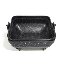 샤브 사각 냄비 15cm 샤브샤브냄비 주방냄비 사각냄비 식당 오뎅탕 업소용 부대찌개 샤브 가정용 전골냄비 15cm 고급 주방 솥 어묵탕 전골냄비 샤브샤브냄비 어묵탕기 예쁜냄비 샤브냄비