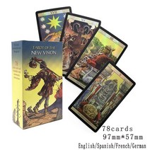 guid가 있는 초보자를 위한 타로 카드. 도금된 deck.78 카드. 타로 덱. 새로운 타로. 오라클 점. 오라클 카드 . 기다리다 타로, 샤인 라이더