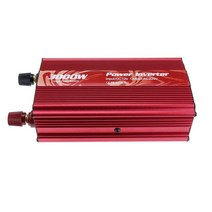 자동차 인버터 캠핑 4000W 피크 수정 사인파 인버터 DC 12V ~ 듀얼 USB 자동차 전원 변환기 액세서리, 02 Red 3000W 220V