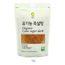 건강먹거리 청정원 흑설탕 1kg 천연 사탕수수 원당 설탕 단맛요리, 알리바바마켓 1