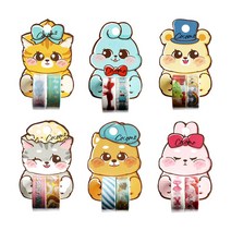 예현 캐릭터 마스킹테이프 세트 2P 코코모 테이프, 코코모 버블_$K4E