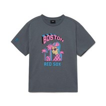 (TSL04)MLB키즈 라이크 카툰 반팔 티셔츠(7ATSL0433-43GRD)