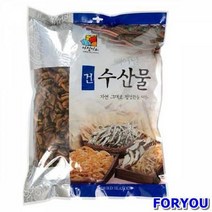 ForU514 건홍합 1kg 홍합살 국물맛 조미료 건조홍합 요리맛 생홍합 건조조개, 1개