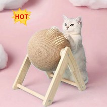 고양이 캣타워 캣폴 원목 diy 소형 스크래쳐 캣휠 타워 바퀴 나무 공 장난감 새끼 사이잘삼 로프 보드 연삭 발 장난감 긁는 포스트 애완 동물 가구 용품, 검은색, s