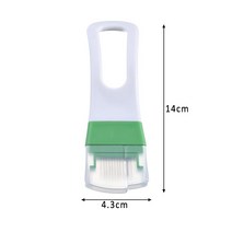 1Pcs 2Colors Chili Shredder Graters for Choppe Vegetable Cutting Tools Green Onion Knife Onion C, 하나