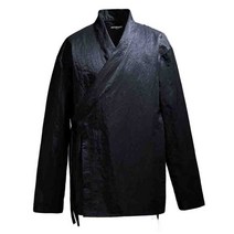 남자한복 남성개량한복 남성용 빈티지 슬랜트 레이스 업 한복 셔츠 일본 패션 트렌드 루즈 캐주얼 카디건 코트 봄 가을