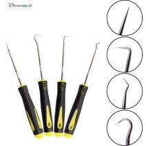 자전거 4 개대 앞 포크 오일 씰 서비스 도구 mtb 도로 자전거 쇼크 업소버 수리 o-링 리무버 개스킷 픽 후크 풀러