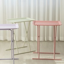 소파 침대 접이식 사이드테이블 6color, 민트