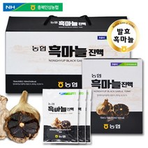 국내산 농협 흑마늘진액 달지않은 프리미엄 국산 흙마늘, 2박스(60일분), 70ml x 30팩