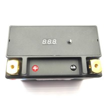 컨버터 변환기 호환 부품 모터 12V 3Ah 4Ah 6Ah 8Ah 10Ah CCA 160-520A LiFePO4 오토바이 스타터 배터리 LF, 08 KP7A-BS, 한개옵션1