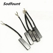 전동 공구 장비 발전기 카본 브러쉬 8X10mm 디젤 엔진 소형 모터 액세서리 J204 하프 구리 50KW 개, 07 J204 8X10X32mm