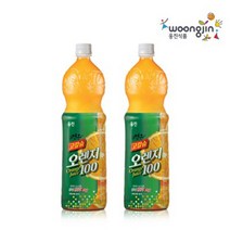 자연은 고칼슘 오렌지 페트, 1.5L, 1개