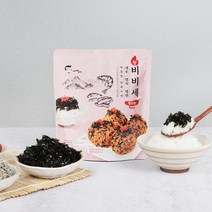 비비세 김자반 김가루 오리지널 명란땡초맛 반찬 50g, 6개