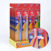 플라콘 플라콘 어금니칫솔 엔드터프트 첨단칫솔 1개 색상랜덤, 단품