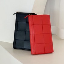 아르 사각 램스킨 장지갑 [천연양가죽] 카멜브라운 카멜브라운지갑