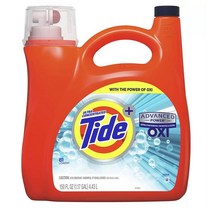 Tide 타이드 어드벤스드 파워 옥시 리퀴드 세탁세제 디터전트 4.43L
