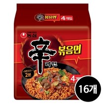 농심 신라면볶음면 131g x 16봉, 기본상품