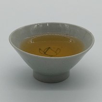 청꽃 꽃잎 다기잔 50ml 다도찻잔 도자기잔