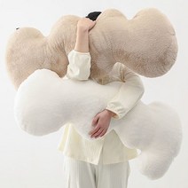 QCHU 소프트 구름송이 바디필로우, 화이트