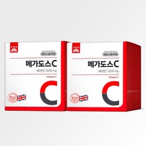 고려은단 메가도스C 3000 영국산 비타민C 100포 X 2개, 메가도스B 60정 추가 구매, 메가도스C 3000 100포 1개+1개, 쇼핑백 미포함