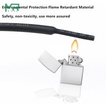 5메터/몫 2:1 블랙 0.8mm ~ 10mm 폴리올레핀 케이블 슬리브 전자 부품 DIY 커넥터 수리 열 수축 튜브, 14 10mm
