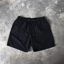 쿼터 팬츠 남한국판 3부 속건 반바지 캔디 컬러 루즈핏 얇은 스포츠 반바지 러쉬