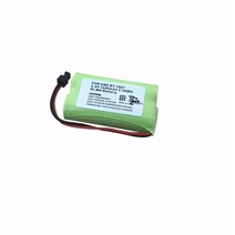 2pc 2.4V 1400mAh NiMH 충전식 배터리 BT-1007 측음기 팩 BT904 DCX150 EXP370 B730 CPH479B, 한개옵션0