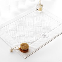 클라우망 호텔 항균 발매트, 03.퓨어 화이트 1장