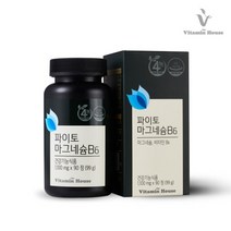 비타민하우스 파이토 마그네슘 B6 보충 식물성 쌀마그네슘 비타민B6 영양제 1 000mg 90정