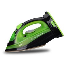 2400W 스팀 다리미소형 증기 발생기 가정용 스팀 다리미 의류 봉제 퀼트 및 제작 다림질 용, green+EU