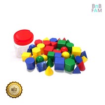 수학시간 입체 도형 원기둥 삼각뿔 교구 40p 공간부피 과학도구 모형 실습