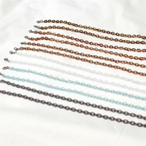 셀러허브 패션 투명동글6mm 국산아크릴체인 안경줄 마스크줄