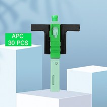 광케이블 광접속기 COMPTYCO FTTH SC UPC 광 fibe 퀵 커넥터 광섬유 고속 임베디드 고품질 APC, 30pcs SC APC, 50개