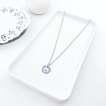 써지컬 아기 곰돌이 팬던트 목걸이 심플 학생 여자 남자 우정 커플 템 데일리 레이어드