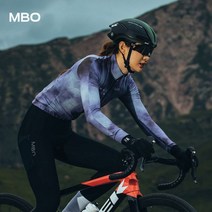 MBO 여성 양털 재킷 긴팔 자전거 의류 봄 가을 겨울 사이클링 탑