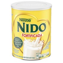 Nestle NIDO Dry Fortificada Milk Powder 미국 네슬레 니도 포르티카다 탈지 분유 대용량 1.6kg 1통, 1개