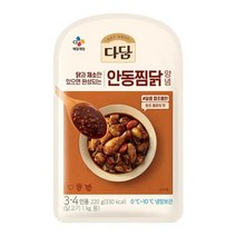 CJ 다담 안동찜닭 양념 220g 요리양념 반찬양념 레시피 요리비결 만능양념장, 19개