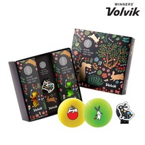 볼빅 2023 토끼에디션 골프공 6구 3피스, 단품